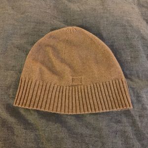 NWOT 100% cashmere Banana Republic camel coloured beanie / winter hat
